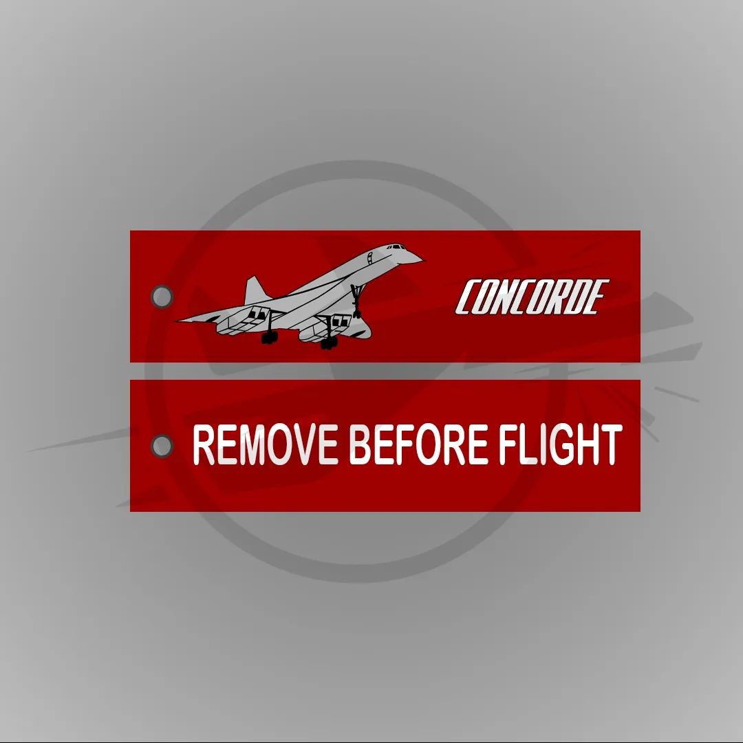 CONCORDE Remove Before Flight