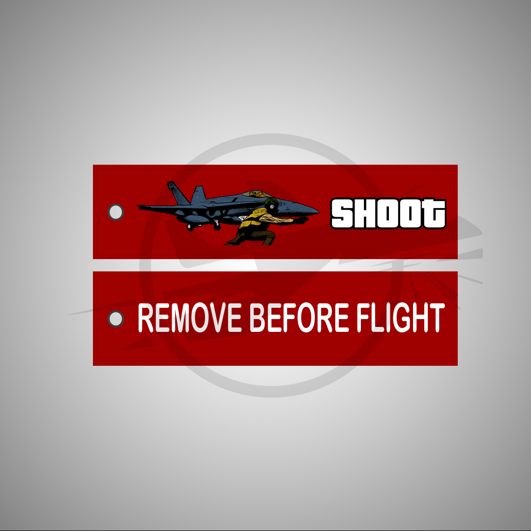 Shoot Remove Before Flight