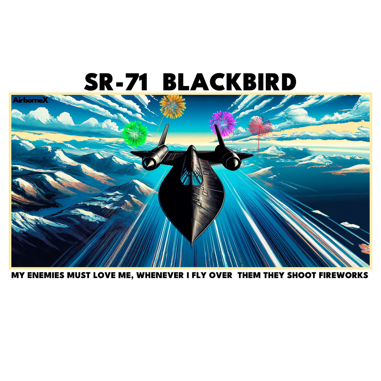 SR-71 Blackbird Hoodie